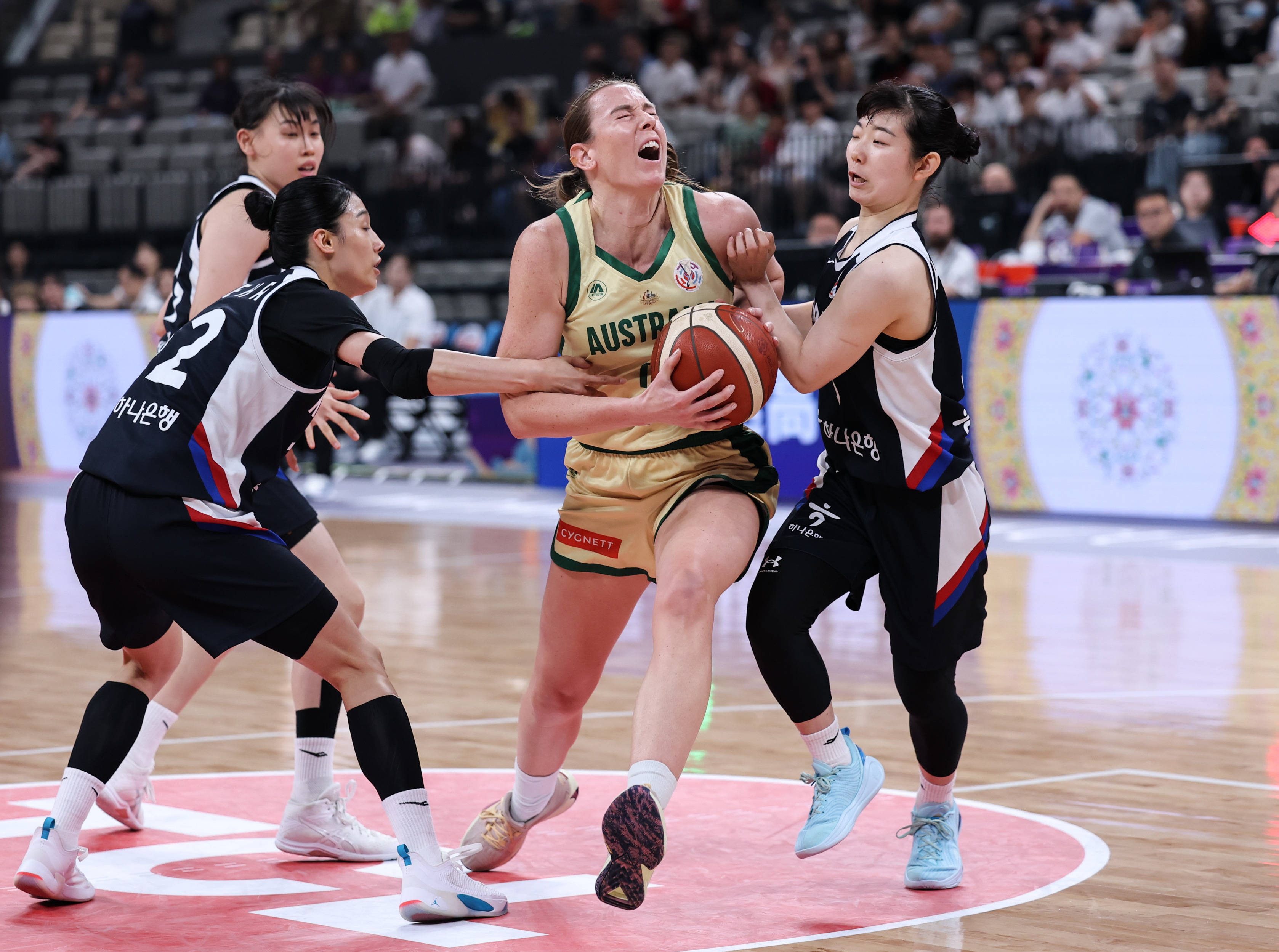 （体育）篮球——女篮亚洲杯：澳大利亚队晋级决赛