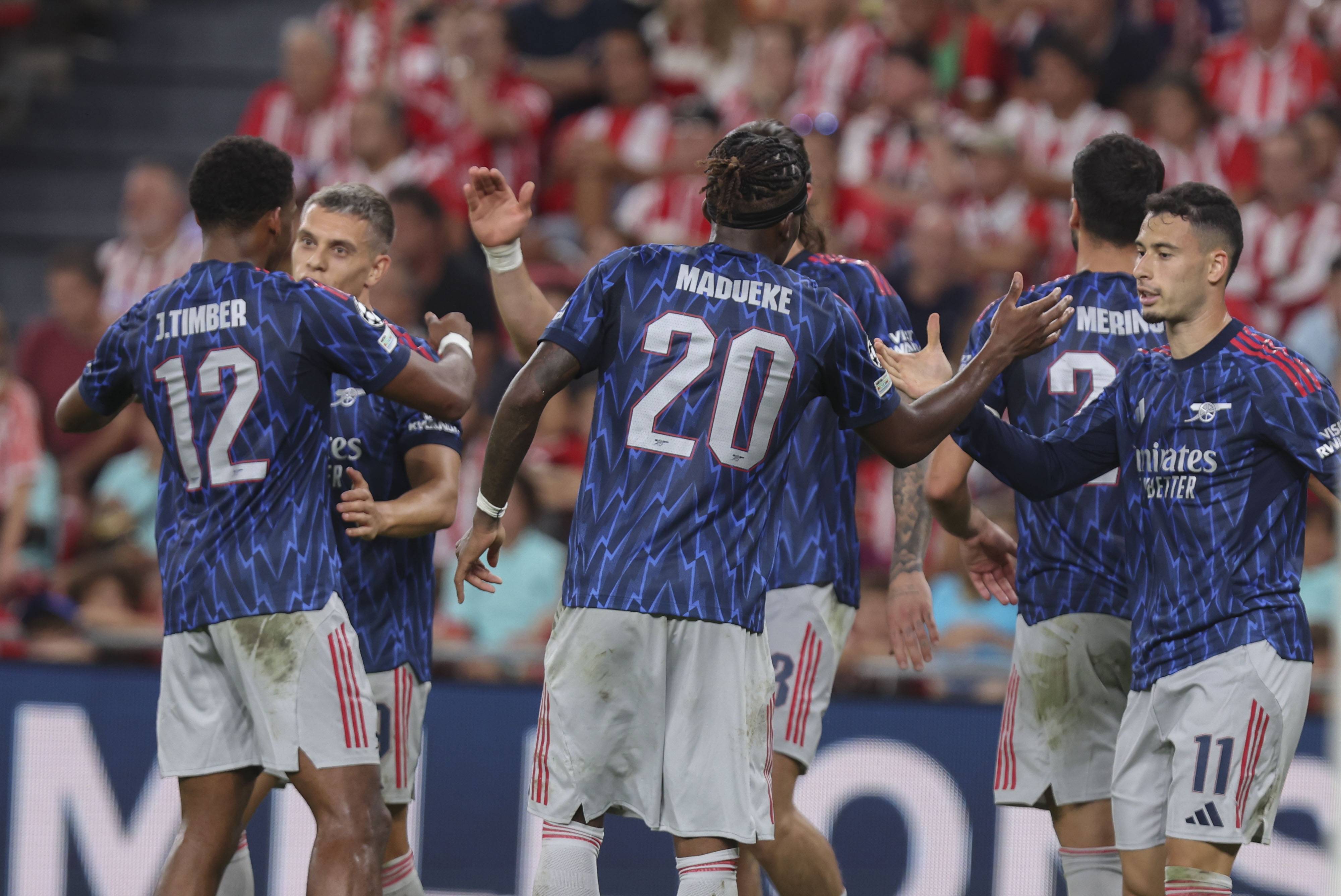 (外代二线)足球——欧冠联赛:阿森纳胜毕尔巴鄂竞技